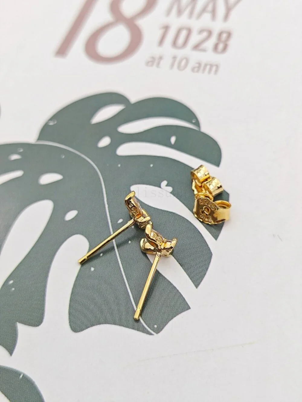 Pandora Butterfly Stud Earrings